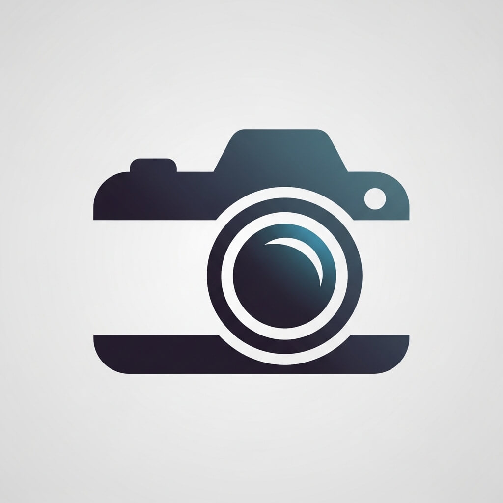 Ícono de una cámara fotográfica.